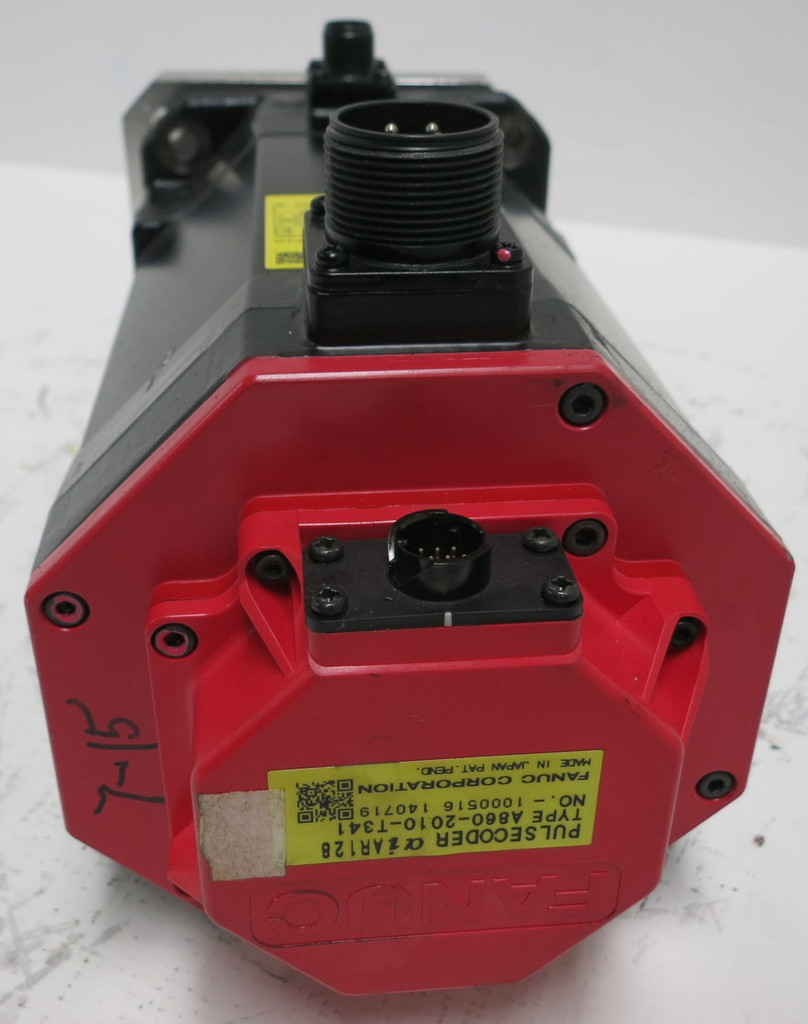 Fanuc aiF 8/3000 i A06B-0227-B605 3000 RPM AC Servo Motor Pulsecoder aiAR128 (GA0717-5)