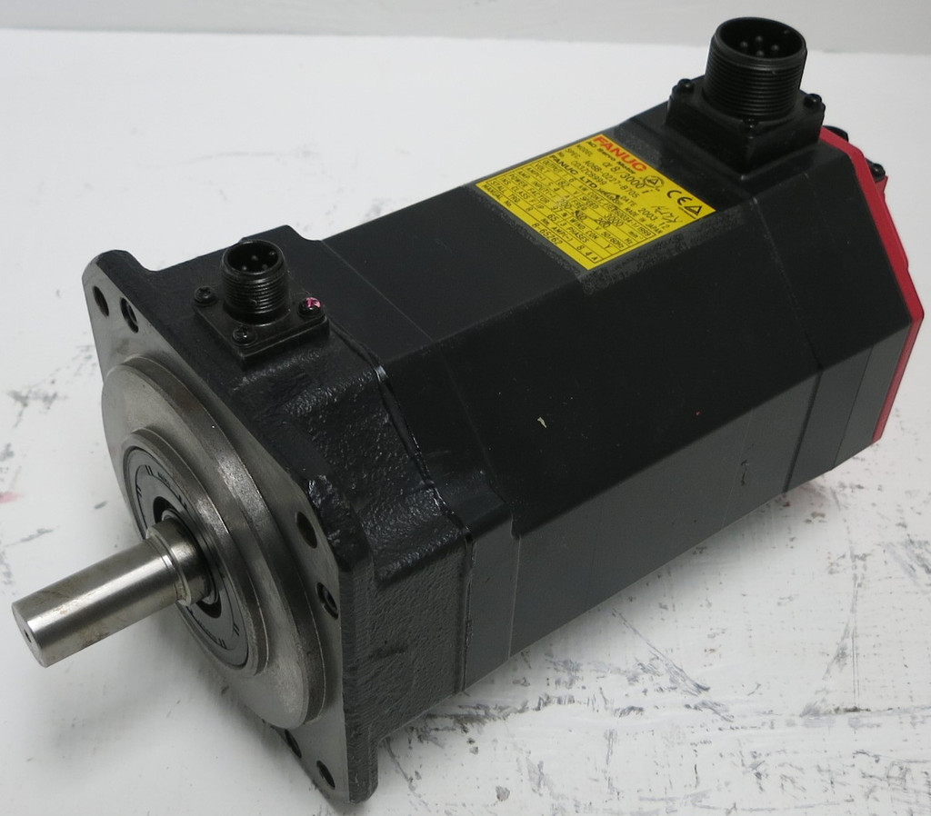 Fanuc a 8/3000i A06B-0227-B705 3000 RPM AC Servo Motor Pulsecoder a64iA (GA0715-1)