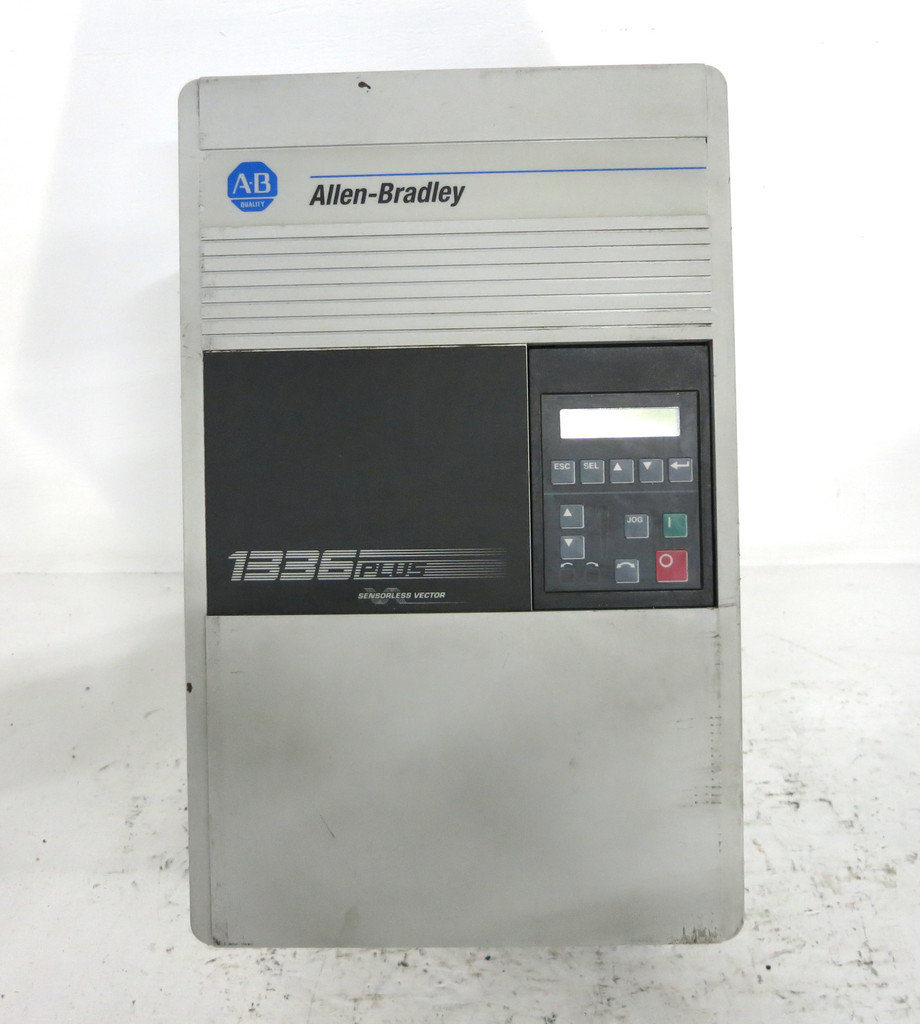 Allen Bradley 1336S-B015-AA-EN-HA1-L6 15 HP 480V 3PH VS AC Drive 1336 Plus 24.2A (DW3615-1)