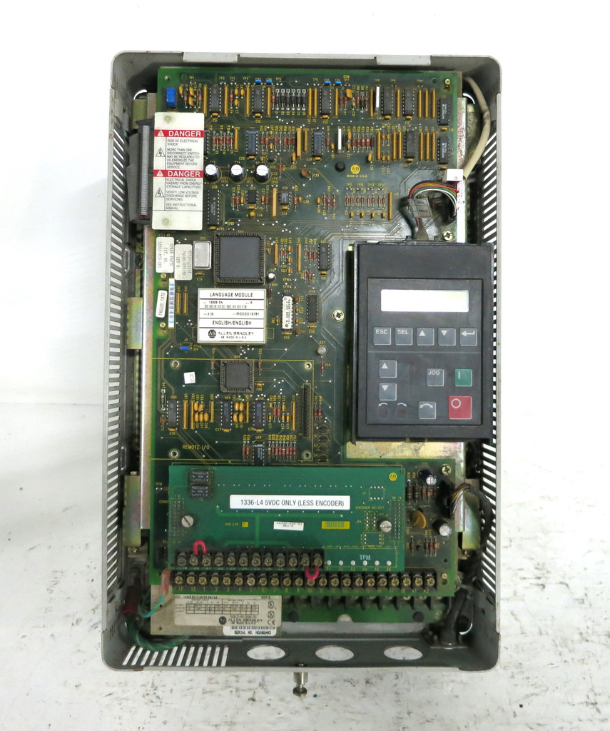 Allen Bradley 1336S-B015-AA-EN-HA1-L6 15 HP 480V 3PH VS AC Drive 1336 Plus 24.2A (DW3615-1)