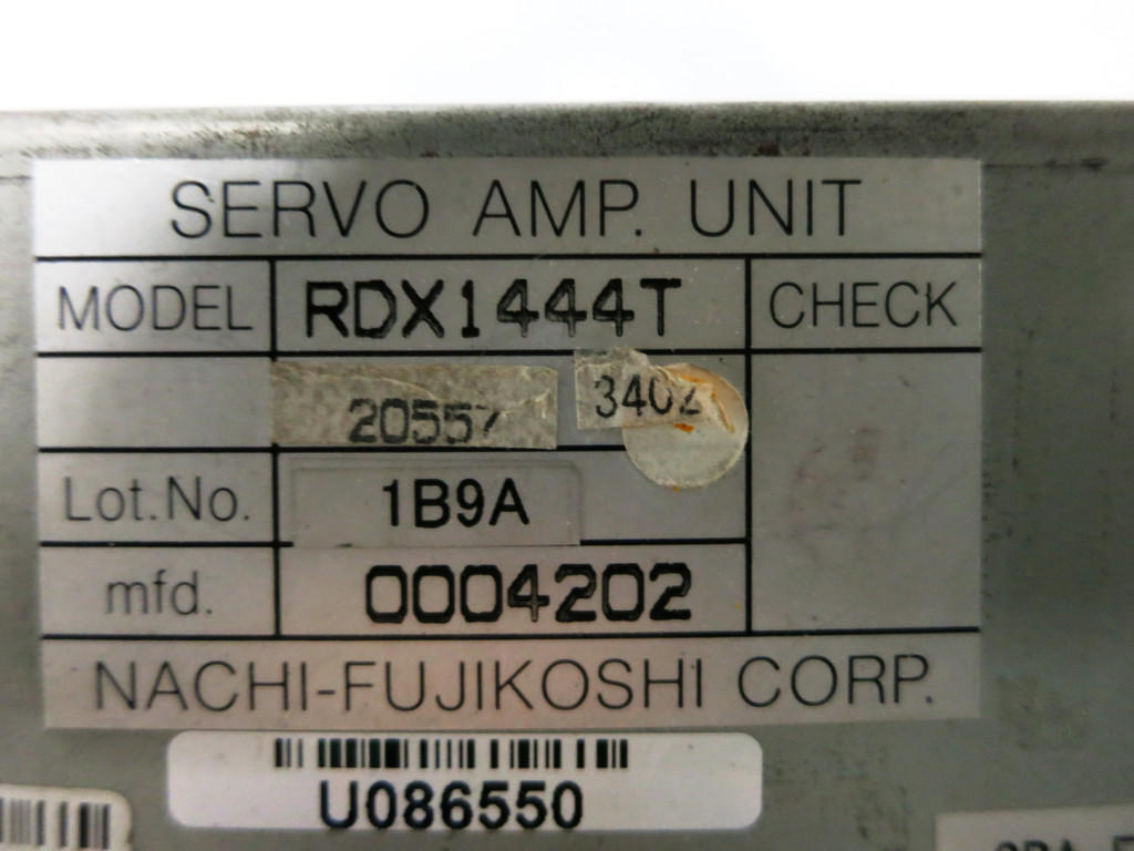 Nachi RDX1444T Servo Amplifier Robotic Drive Unit Robot RDX-1444T RDX-1444-T (DW3640-1)