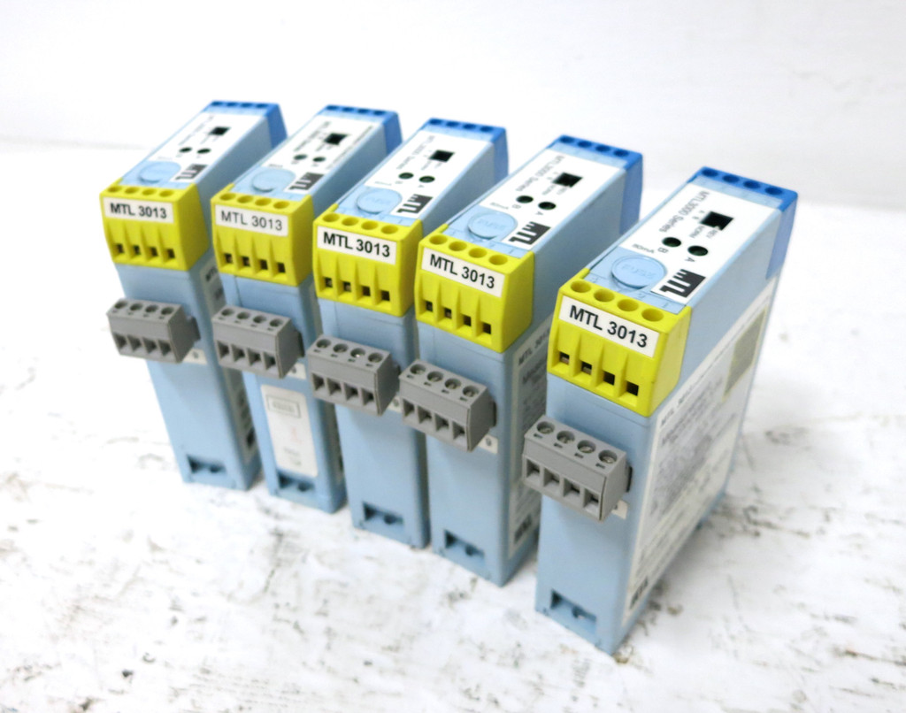 Measurement Technology MTL-3013 2Ch Switch Proximity Detector Relay (LOT OF 5) (DW3650-10)