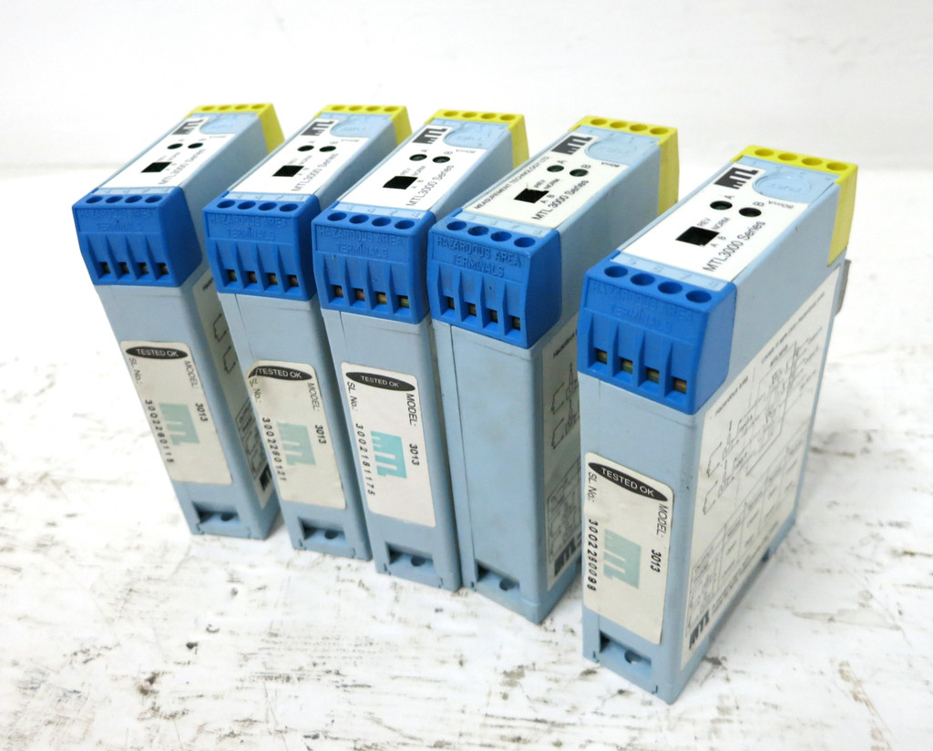 Measurement Technology MTL-3013 2Ch Switch Proximity Detector Relay (LOT OF 5) (DW3650-10)