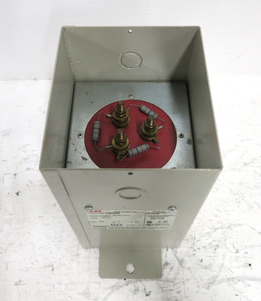 ABB C484G305 30.0 kVAR Power Capacitor 480V 60Hz 3PH CLMD-43 30.0kVAR (DW2881-1)