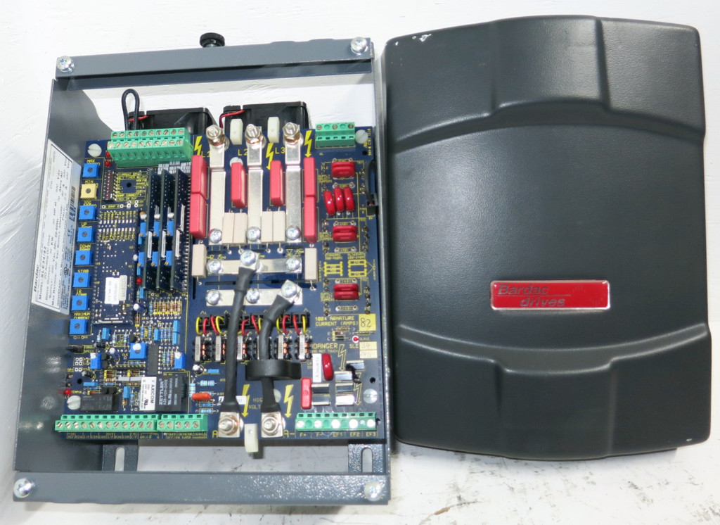 Bardac 2Q Analog DC Drive SLE34/82 50 HP 480V 70 Amps AC 34kW (GA0529-1)