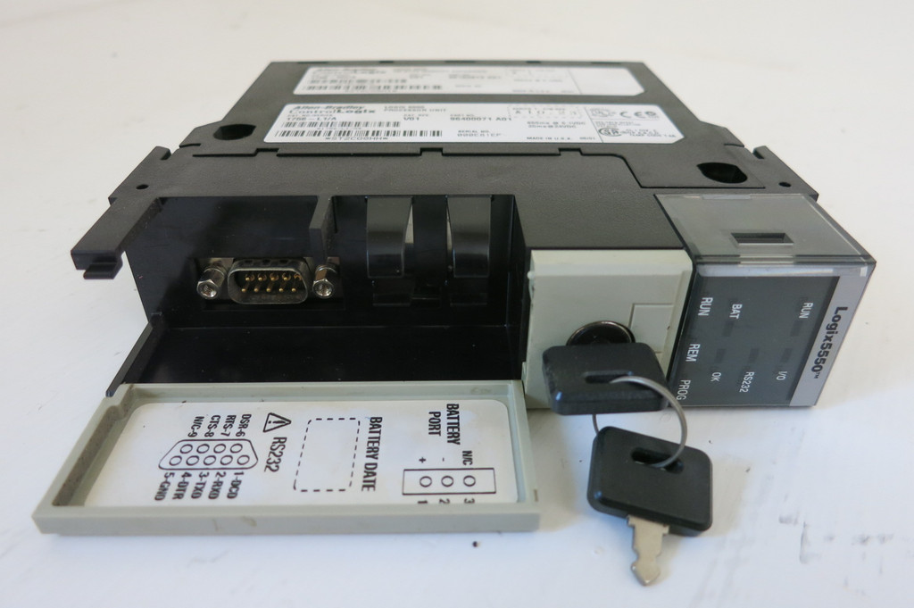 Allen Bradley 1756-L1/A F/W 10.23 Logix 5550 Processor w 1756-M2/A Memory PLC AB (PM3140-2)