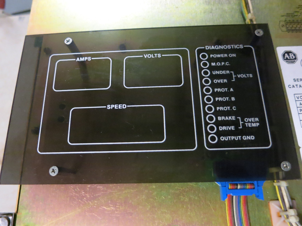 Allen Bradley Adjustable Freq 5HP Motor Drive 1334-EOB-NW 460V 15A 12kVA E0B-NW (GA0744-1)