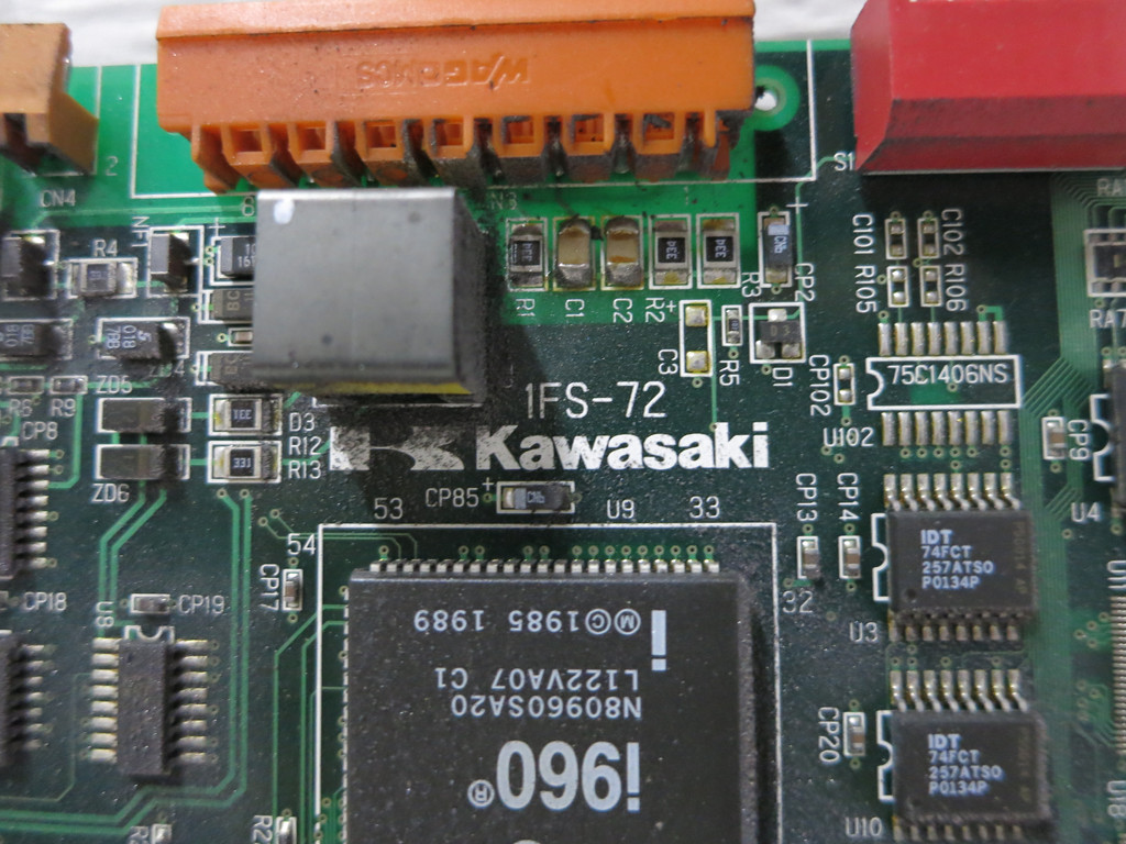 Kawasaki 50999-1701R10 1FS-72 Servo Amplifier Robotic Drive Unit Control Board (DW3682-11)