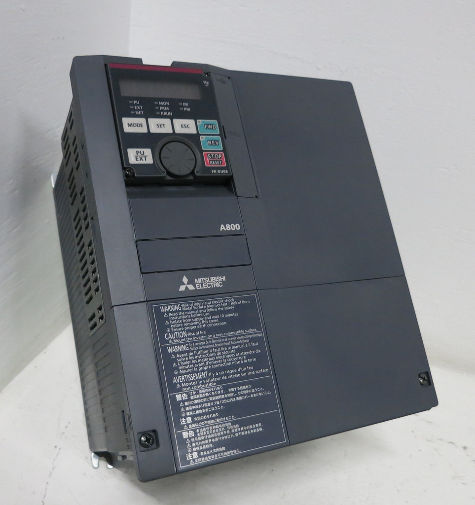 Mitsubishi FR-A840-00170-1-N6 Inverter Drive 7.5 HP A800 480V 3PH 22.5A 7.5HP (GA0767-1)