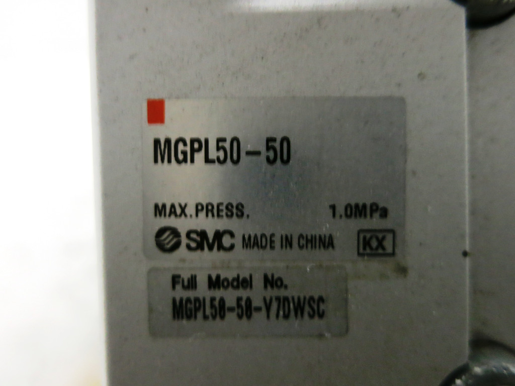 NEW SMC MGPL50-50-Y7DWSC Compact Guide Cylinder 1.0MPa Ball Bushing 50mm (DW3817-1)