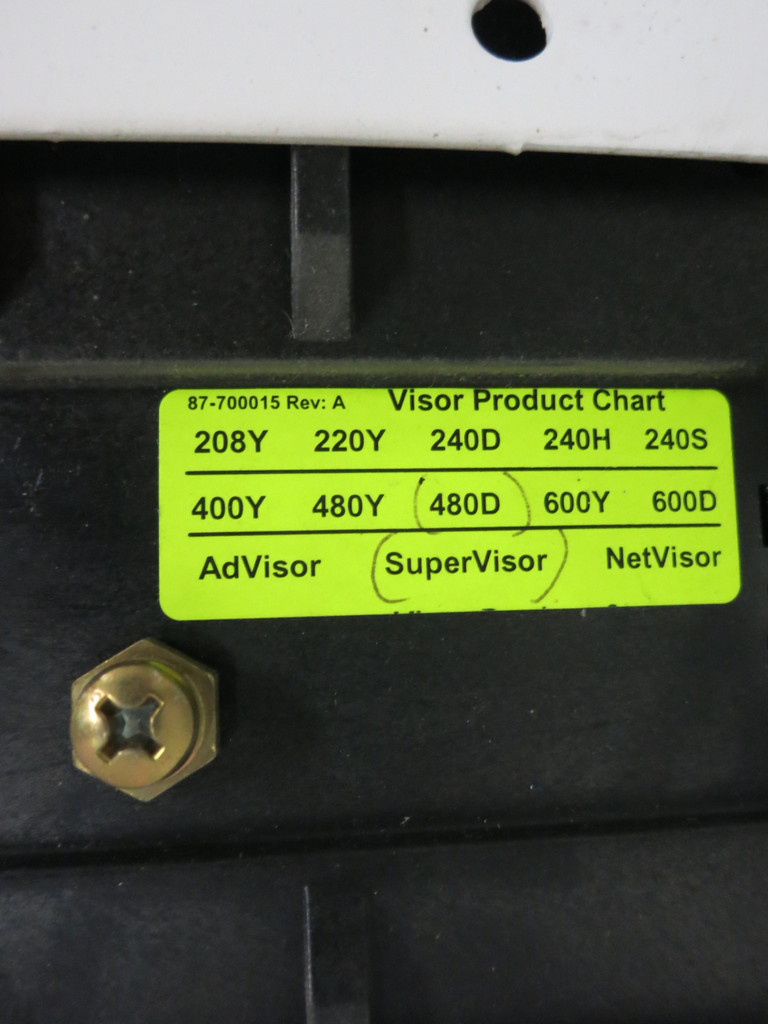 Eaton CPS250480DSB Transient Voltage Surge Suppressor 480V 3 Pole 30A A0IE6E2226 (GA0814-1)