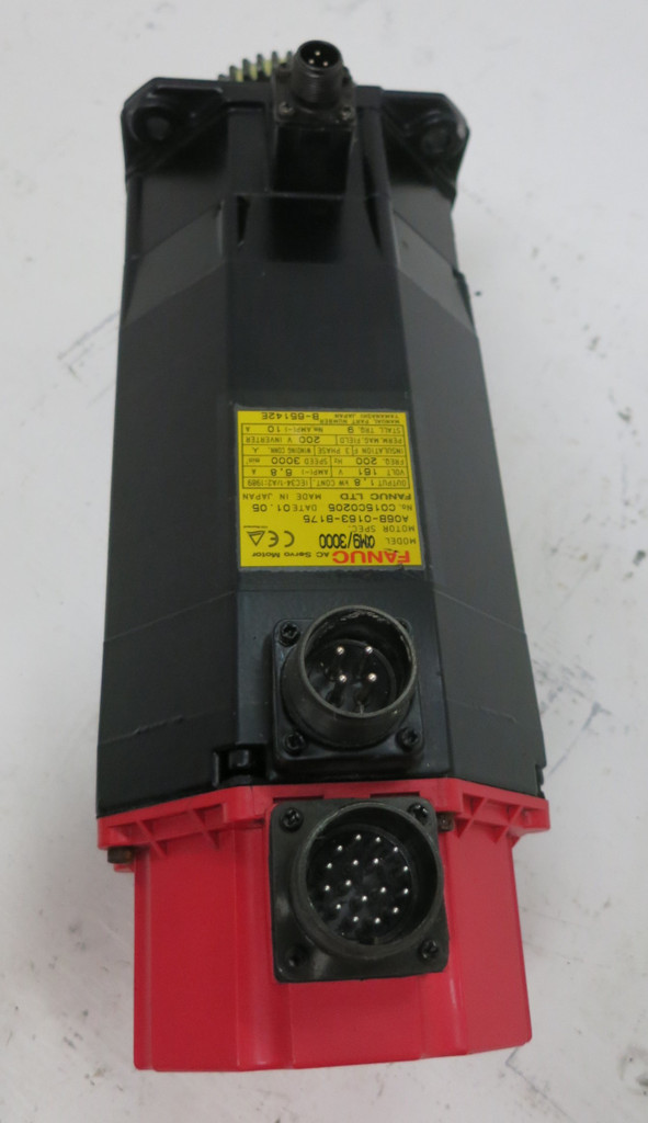 Fanuc am9/3000 A06B-0163-B175 3000 RPM AC Servo Motor 1.8 kW (GA0846-2)