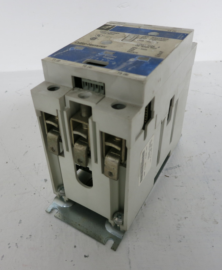 Cutler Hammer W201K4CF Advantage Size 4 Contactor 120V Coil E01 (DW3987-3)