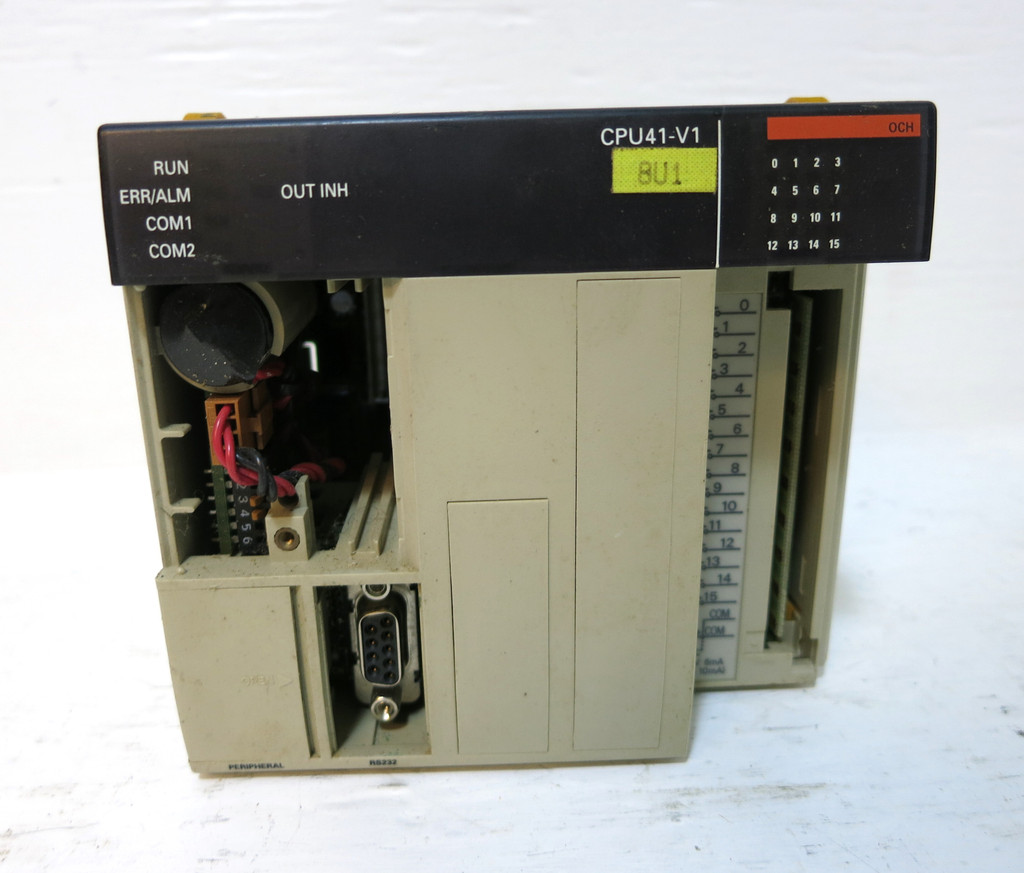 Omron CQM1-CPU41-EV1 Sysmac CPU Unit PLC Module Programmable Controller (DW3992-14)