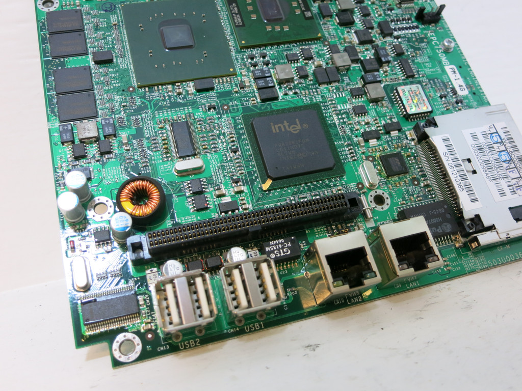 Mitsubishi 503U00367G52 HMI Control Board EPC750MB-PM-1.4G Memory USB Ethernet (DW3995-1)