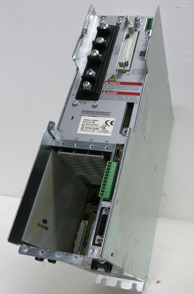 Indramat Digital AC Servo Controller DDS DDS02.2-W200-BE31-01-FW R911271962 (GA0932-1)