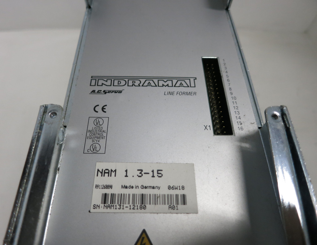 Indramat Digital AC Servo Line Former 1.3-15 Rexroth Bent Side (GA0936-3)