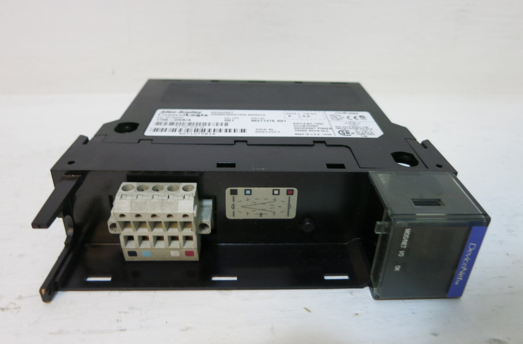 Allen Bradley 1756-DNB/A F/W Rev 3.5 G01 DeviceNet Communication Module PLC (GA0958-3)