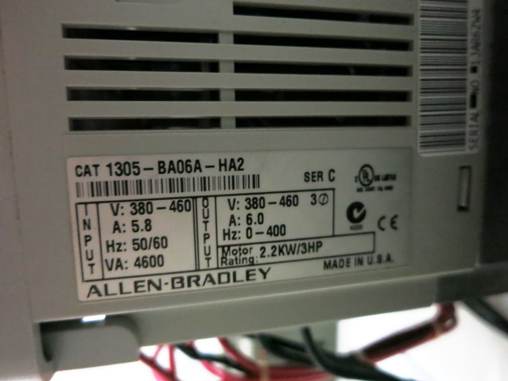 Allen Bradley 1391-DES45-DI Digital Servo Drive Cabinet AC VS DES 1305-BA06A-HA2 (DW4222-1)