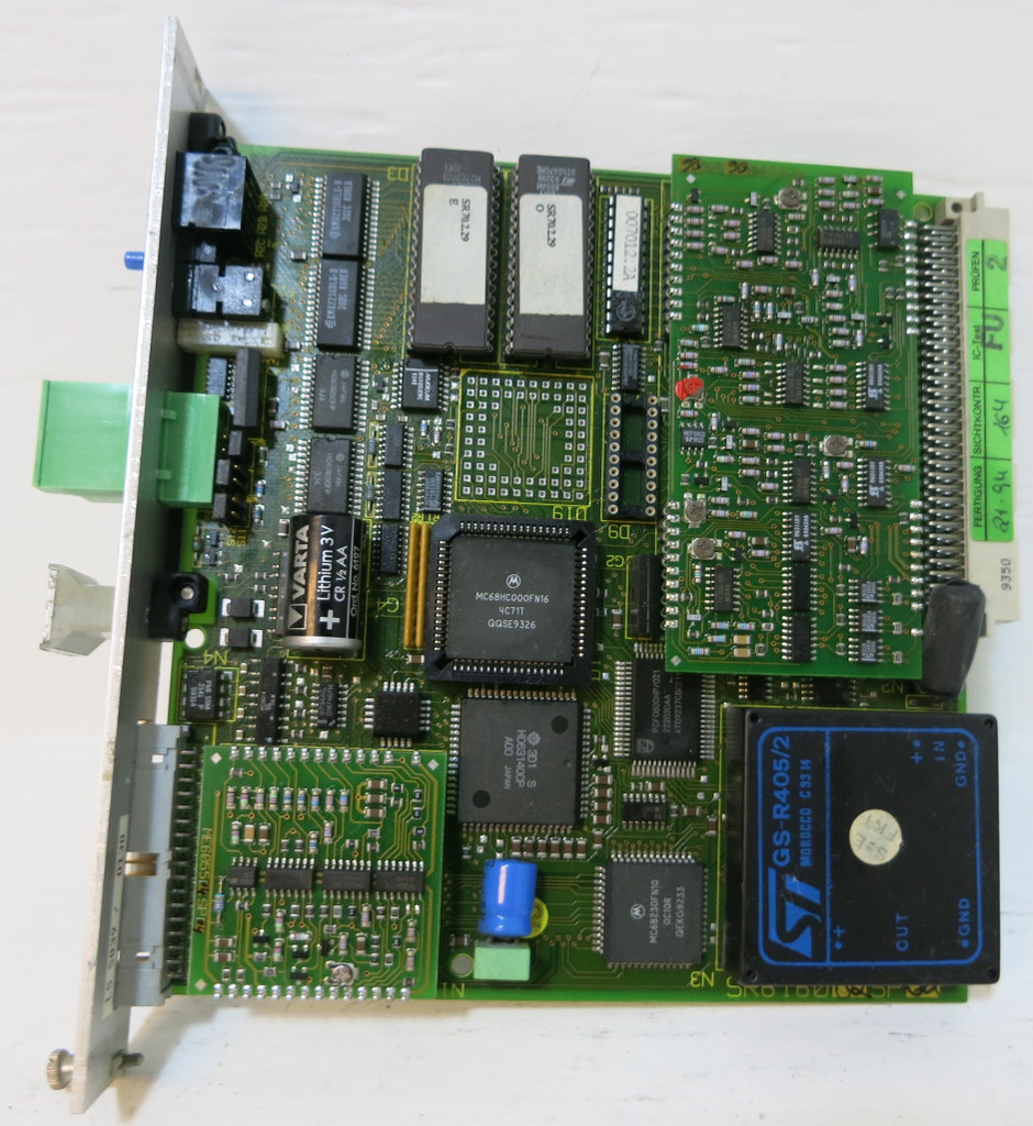 Siemens SR6160 Simovert PM PLC SR616002SP02 REFU Electronik Interface Module 6 (GA1005-6)