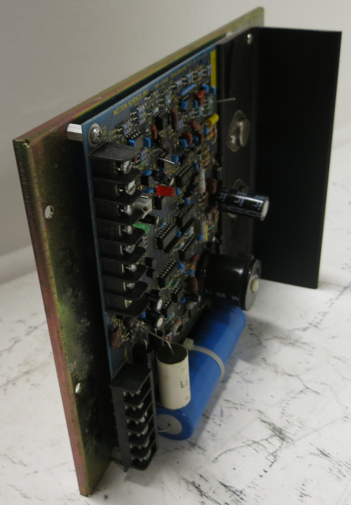 Motion Science Inc. UB5008 Servo Amplifier Rev D. 22000060 Circuit Board PLC (GA1028-1)