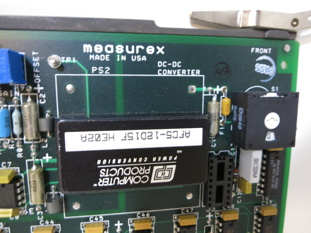 Measurex 05367600 Rev F ADC QBUS Type 2 (ML-4) PLC Processor 04367600 Rev A (GA1039-1)