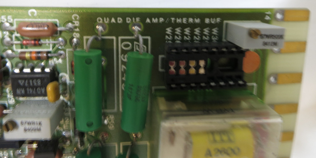 Measurex 05320400 Quad DiE Amp/Therm BUF PLC Processor 04320400 Rev A (GA1034-3)