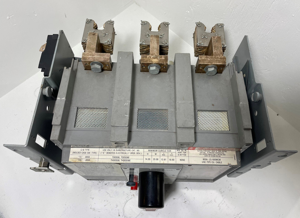 GE TC84SS 400A Power Break Circuit Breaker w/ 225 Amp Plug General Electric LI (EM4382-3)