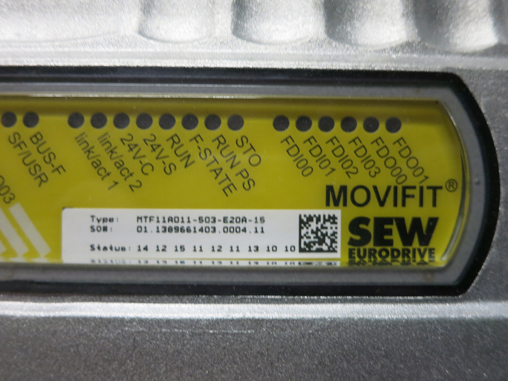 NEW Sew Eurodrive MTF11A011-503-E20A-15/S11 Movifit Drive Inverter Module (DW4382-4)