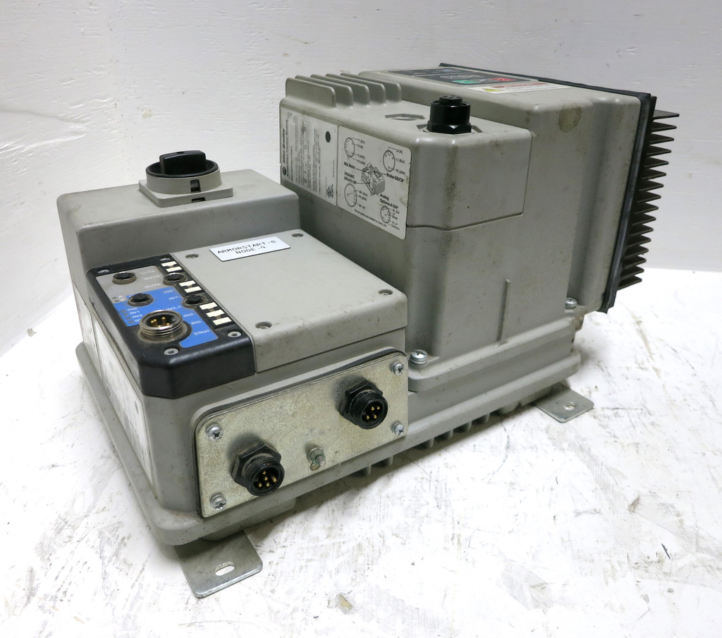 Allen Bradley 284D-FHD2P3D-10-RRW-3 ArmorStart Control Module 280D-FN-10-C Base (DW4381-8)