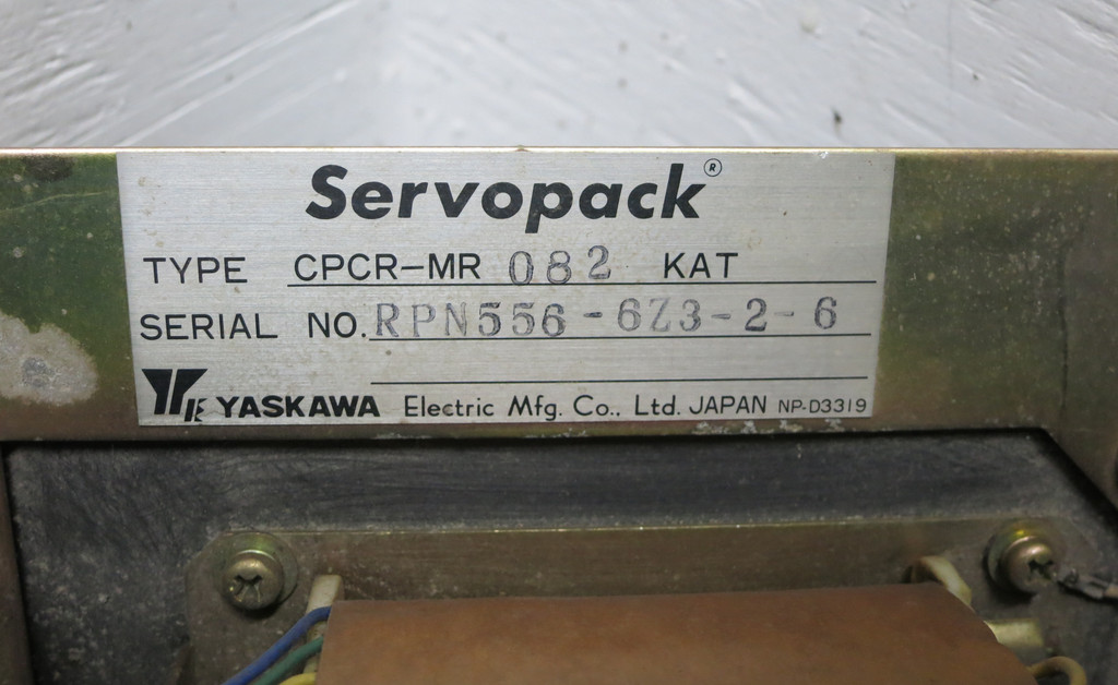 Yaskawa CPCR-MR082KAT ServoPack Drive CPCR-MR-CA-08KT DF8100620 CPCR-MR-082-KAT (DW4398-1)