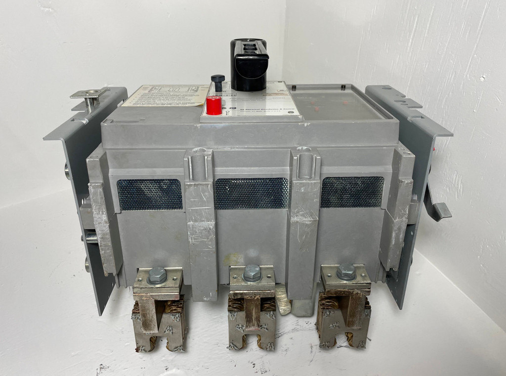 GE TC84SS 400A Power Break Circuit Breaker w/ 400 Amp Plug General Electric LI (EM4389-1)