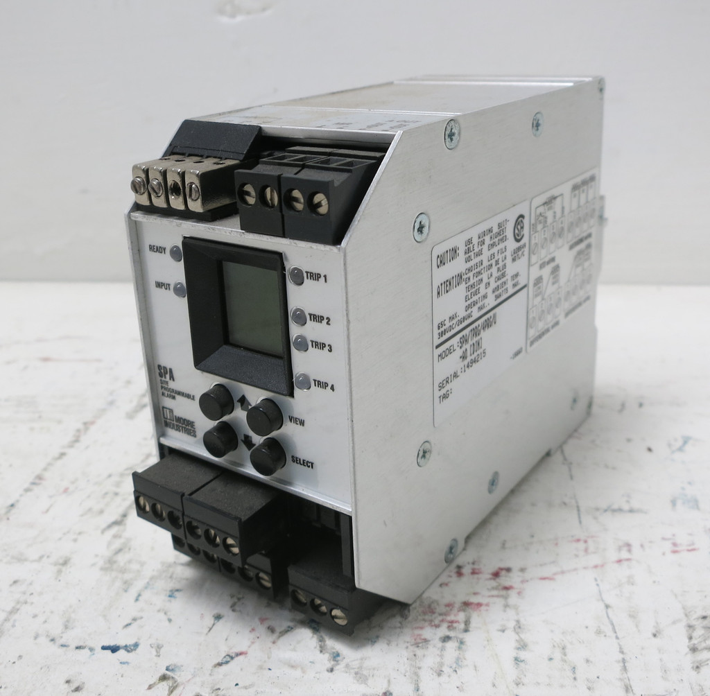 Moore Industries SPA/TPRG/4PRG/U-A0 Site Programmable Alarm (DW4504-2)