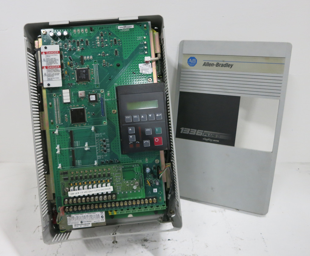 Allen Bradley 1336F-B020-AN-EN-L6-MX3 20 HP AC VS Drive 480V 20HP 1336 Plus II (DW4592-1)