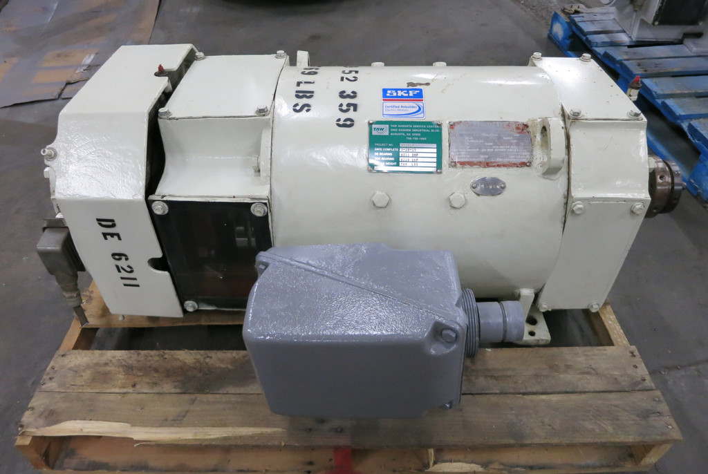 GE KinaMatic DC Motor 20HP 500V 1750/2300 RPM TEFC 20 HP 32.8A CD328AT (DW4705-3)