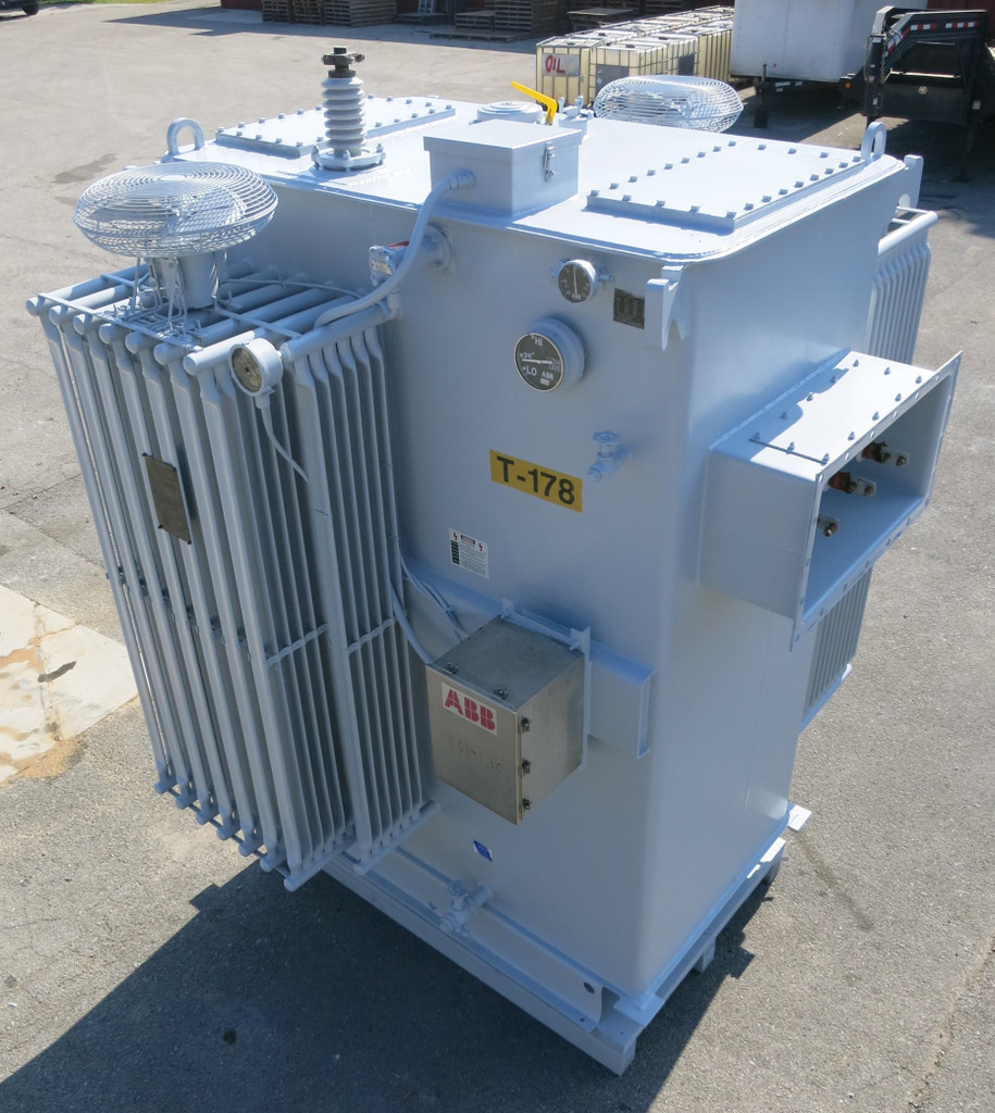 ABB 5000-7000 kVA 13800 Delta 2400Y/1386 Pad Mount Oil Transformer 1684A/2400 V (PM3198-1)