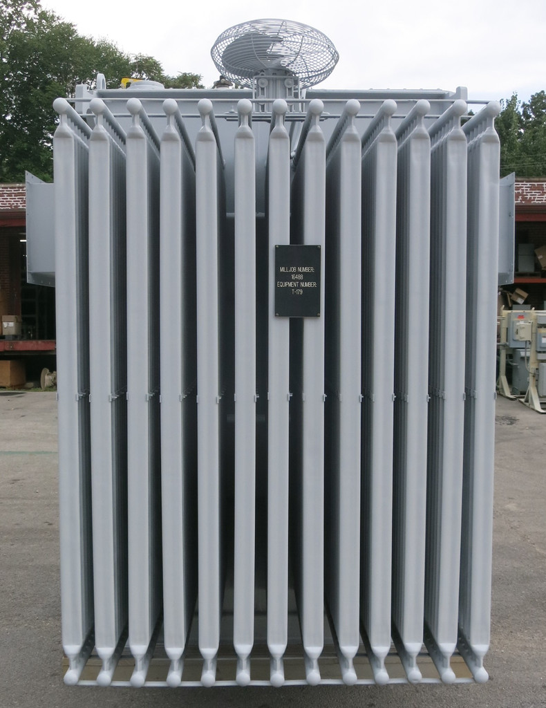 GE 5000-7000 kVA 13800 Delta 2400Y/1386 Pad Mount Oil Transformer 1684A @ 2400 V (PM3199-1)