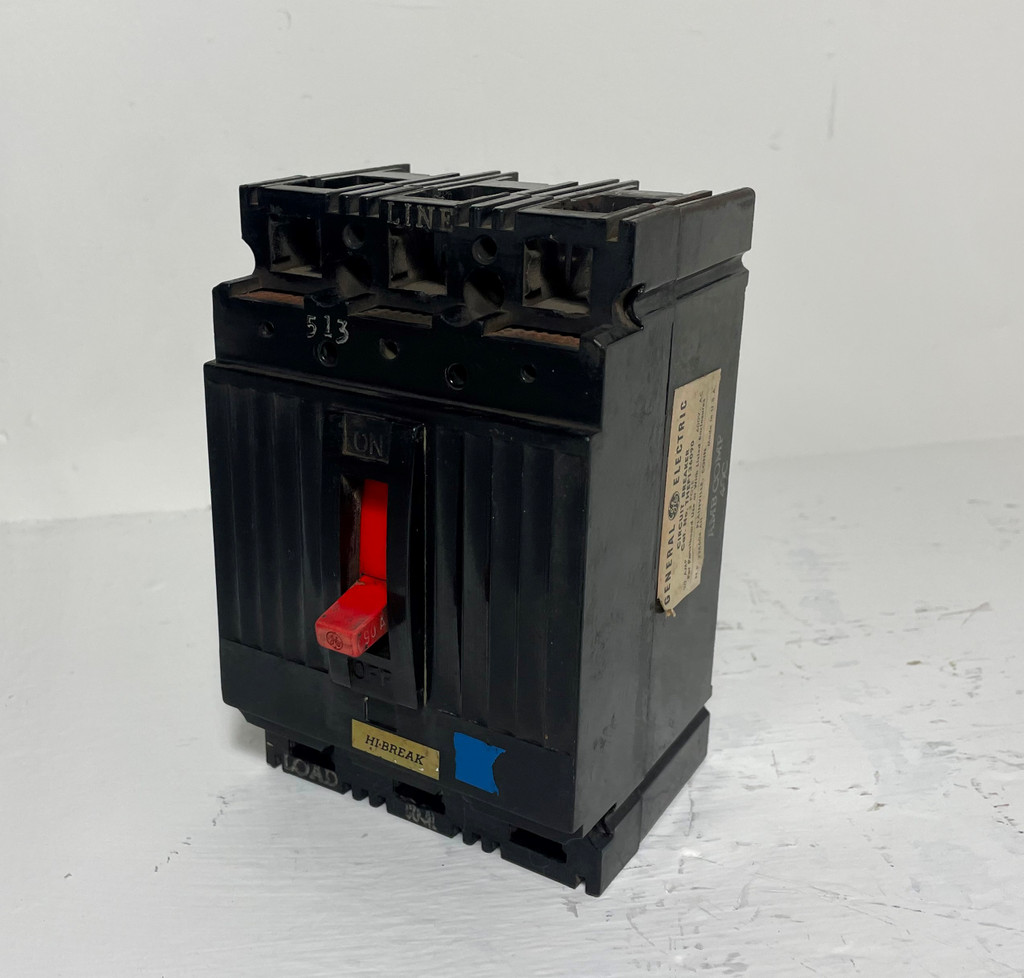 GE THEF136090 90A Hi-Break Circuit Breaker 480/600V 3P 90 Amp General Electric (EM4561-4)