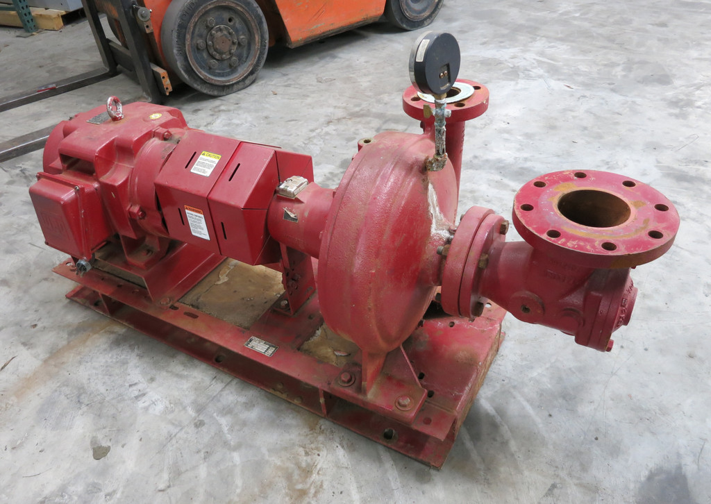 Bell and Gossett 1510 BF 12.0 Centrifugal Pump 15 HP Motor 145 GPM 1800 RPM 147' (DW4807-1)