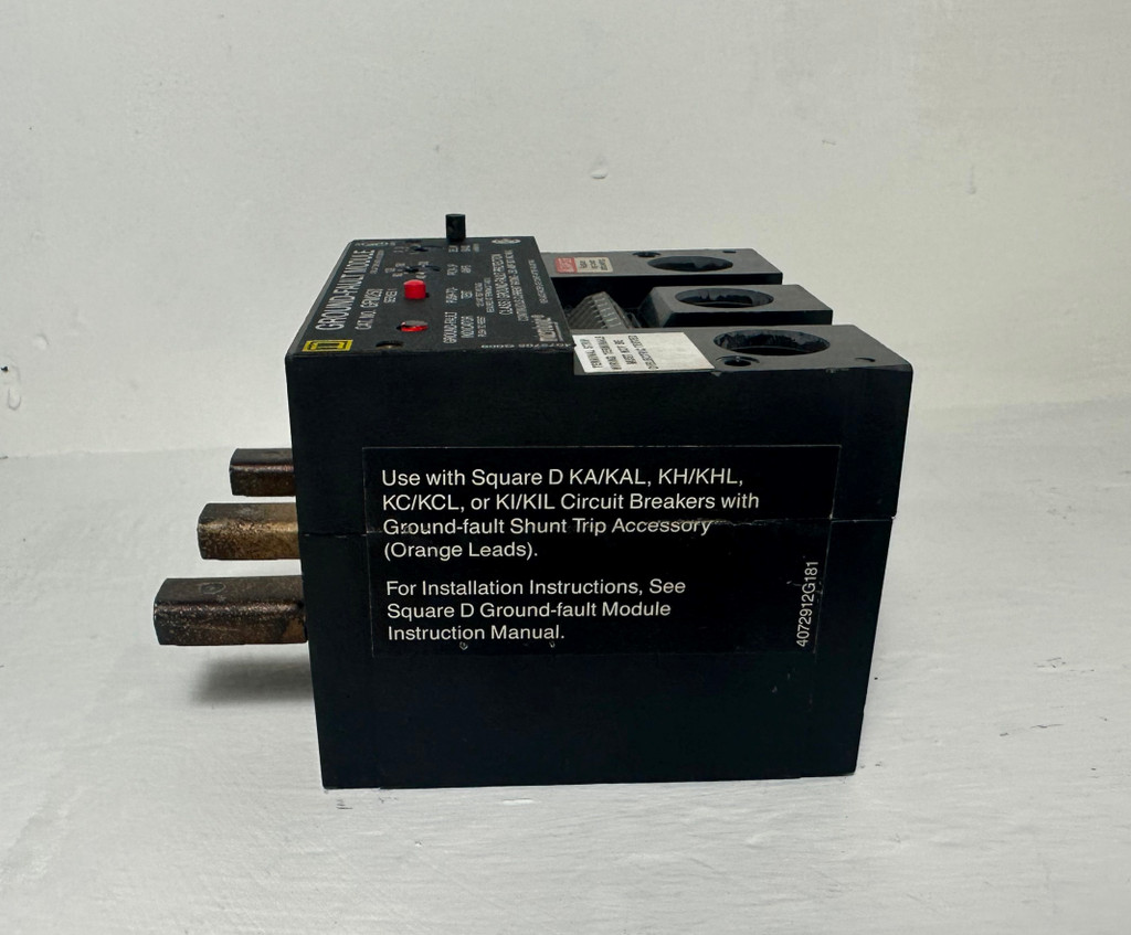 Square D 250A GFM250 Micrologic Ground Fault Module 600V for KA/KAL Type Breaker (EM4588-1)