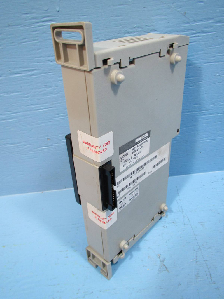 Modicon AS-B360-001 AEG Relay Output PLC Module ASB360001 6PT (EBI2972-1)