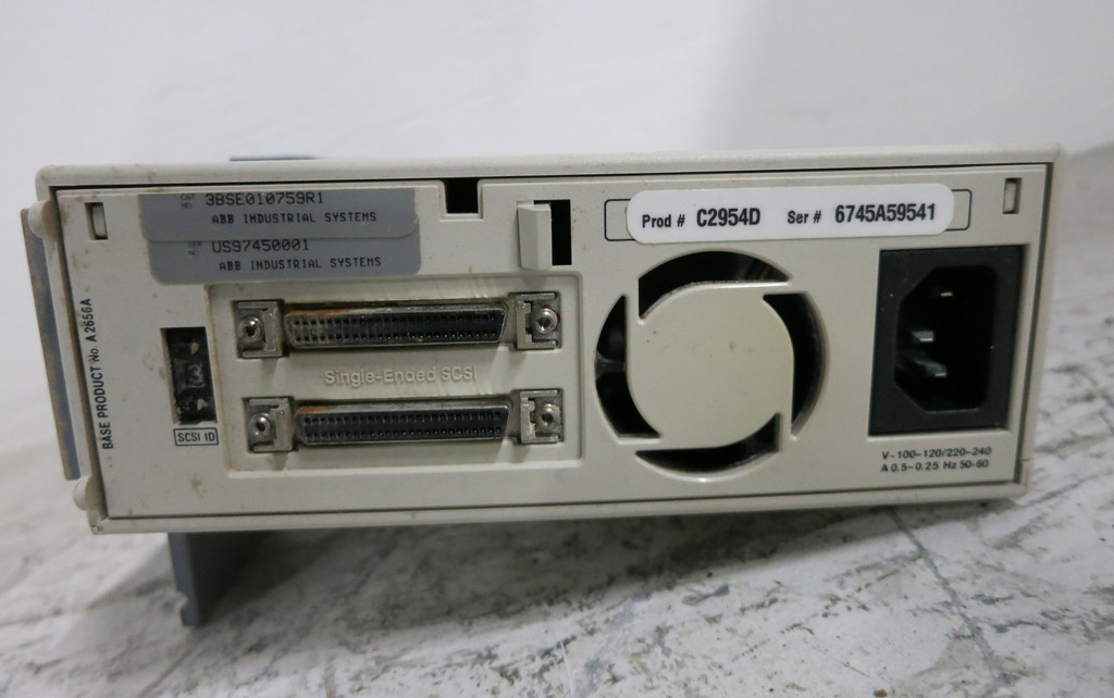 Hewlett Packard C2954D External DAT Tape Drive ABB 3BSE010759R1 DDS1 HP (DW5013-2)