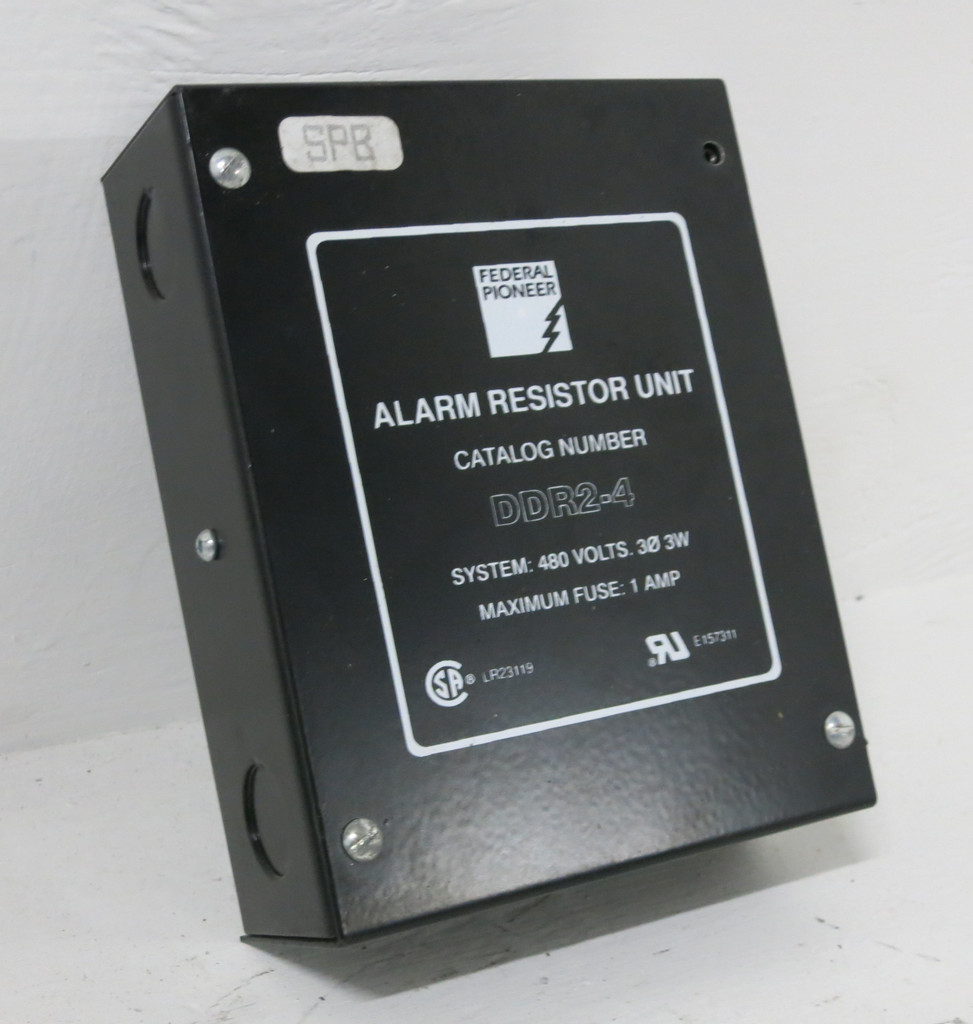 Federal Pioneer DDR2-4 Alarm Resistor Unit 480V 3PH 3W DDR24 (DW5136-1)