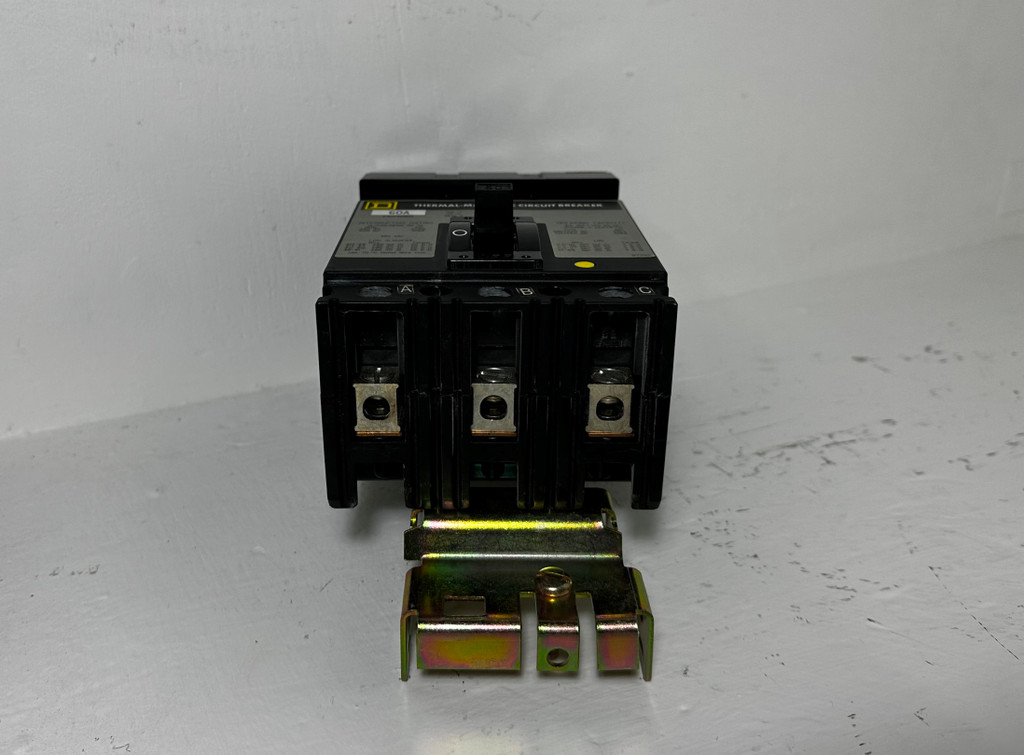 Square D I-Line FC34060 60A Circuit Breaker 480 VAC 3 Pole Type FC 60 Amp 3P (EM4689-1)