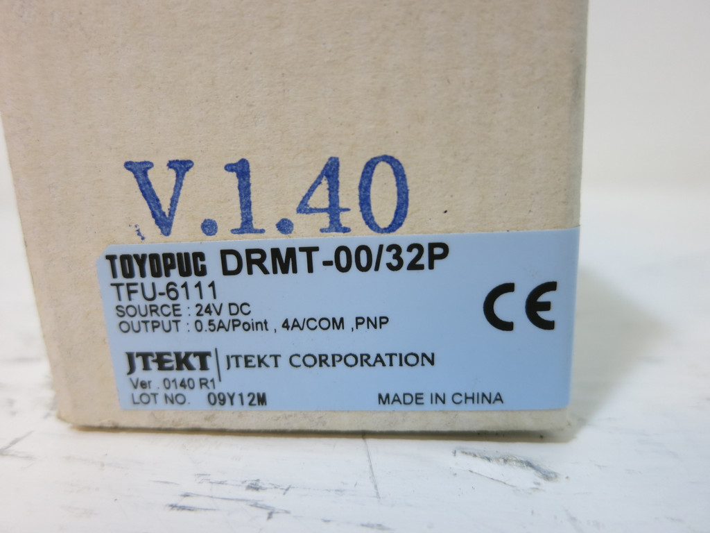 NEW Toyoda Toyopuc DRMT-00/32P TFU-6111 I/O Remote Terminal PLC JTEKT Module (DW5342-1)