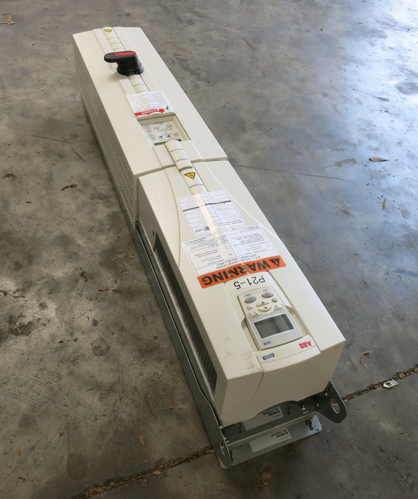 ABB ACH550-VCR-031A-4 20 HP AC VS HVAC Drive 480V w/ Bypass RBCU E-Clipse ACX550 (DW5347-1)