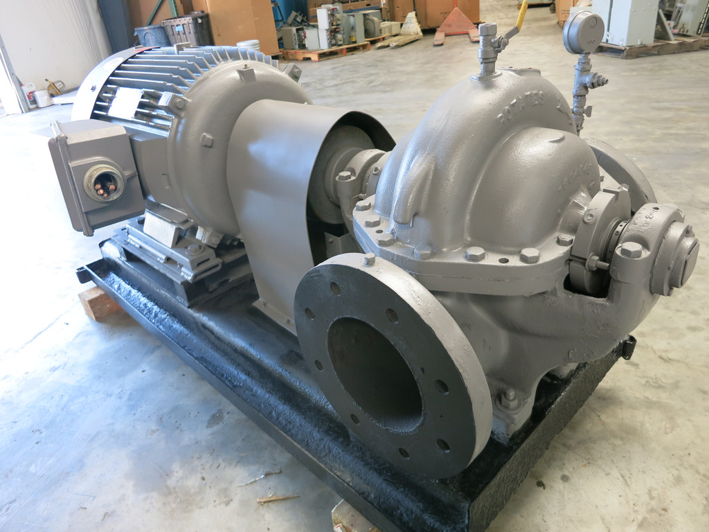 Aurora 411-BF Split Case Centrifugal Pump 100 HP Motor 1800 GPM 8x8x11B 460V (DW5357-1)