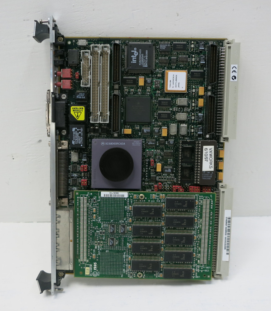 Motorola MVME172-353 SCSI Ethernet Interface Module PLC Board 84-W8183F01C (DW5378-4)