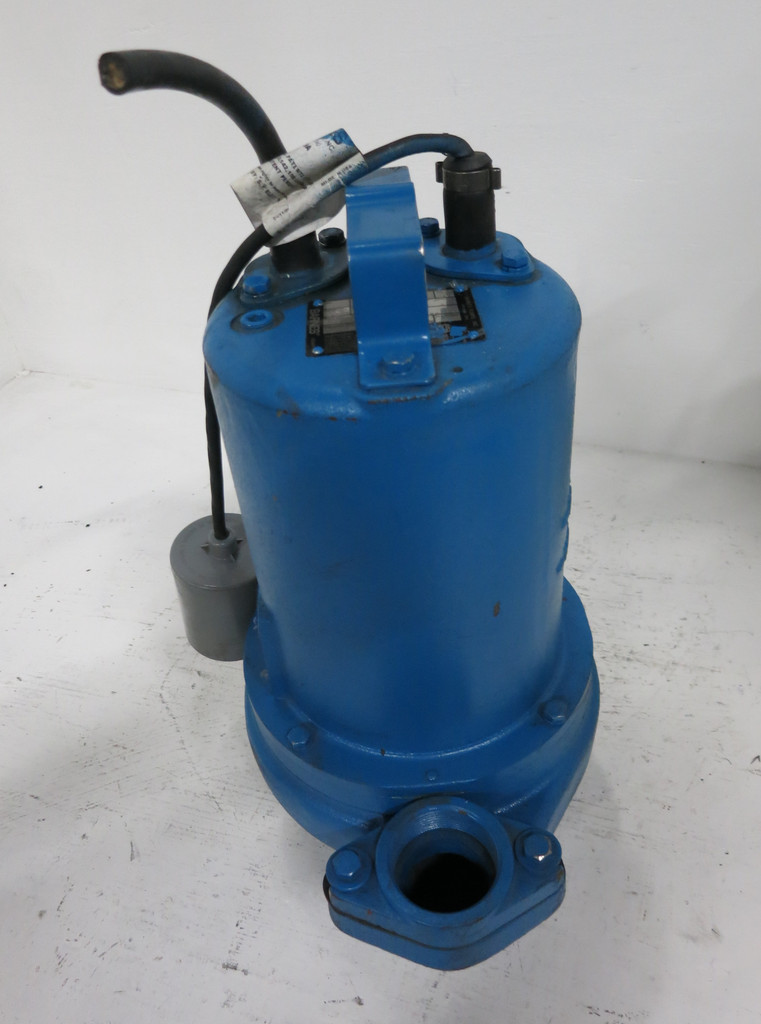 Barnes SE52AU 0.5 HP Sewage Pump 104875 240V 1750 RPM 2SE-L 1PH (DW5440-1)