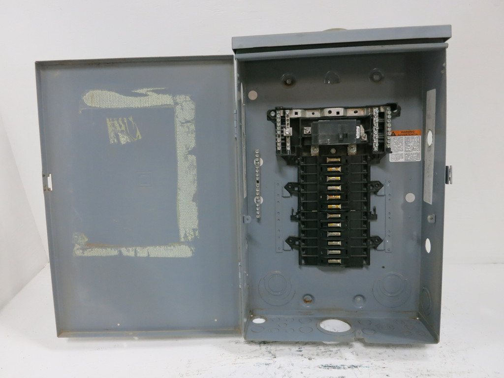 Square D QO Load Center 1PH 125A Main Breaker Panel Board 120/240V 20 Circuit 3R (DW5468-25)